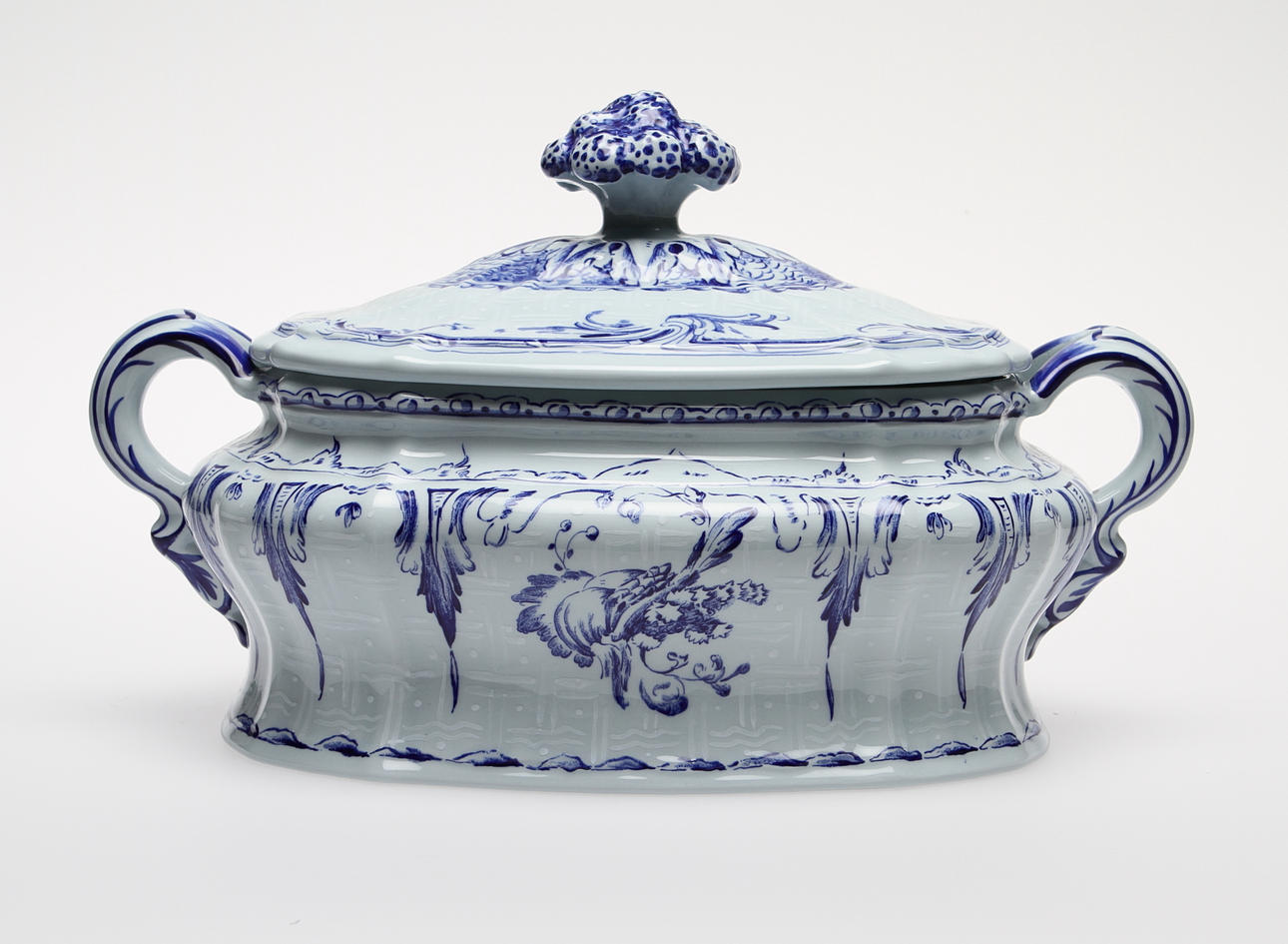 SOPPTERRIN, minnesmodell Rörstrand 250 år 1976. 1293/1800.