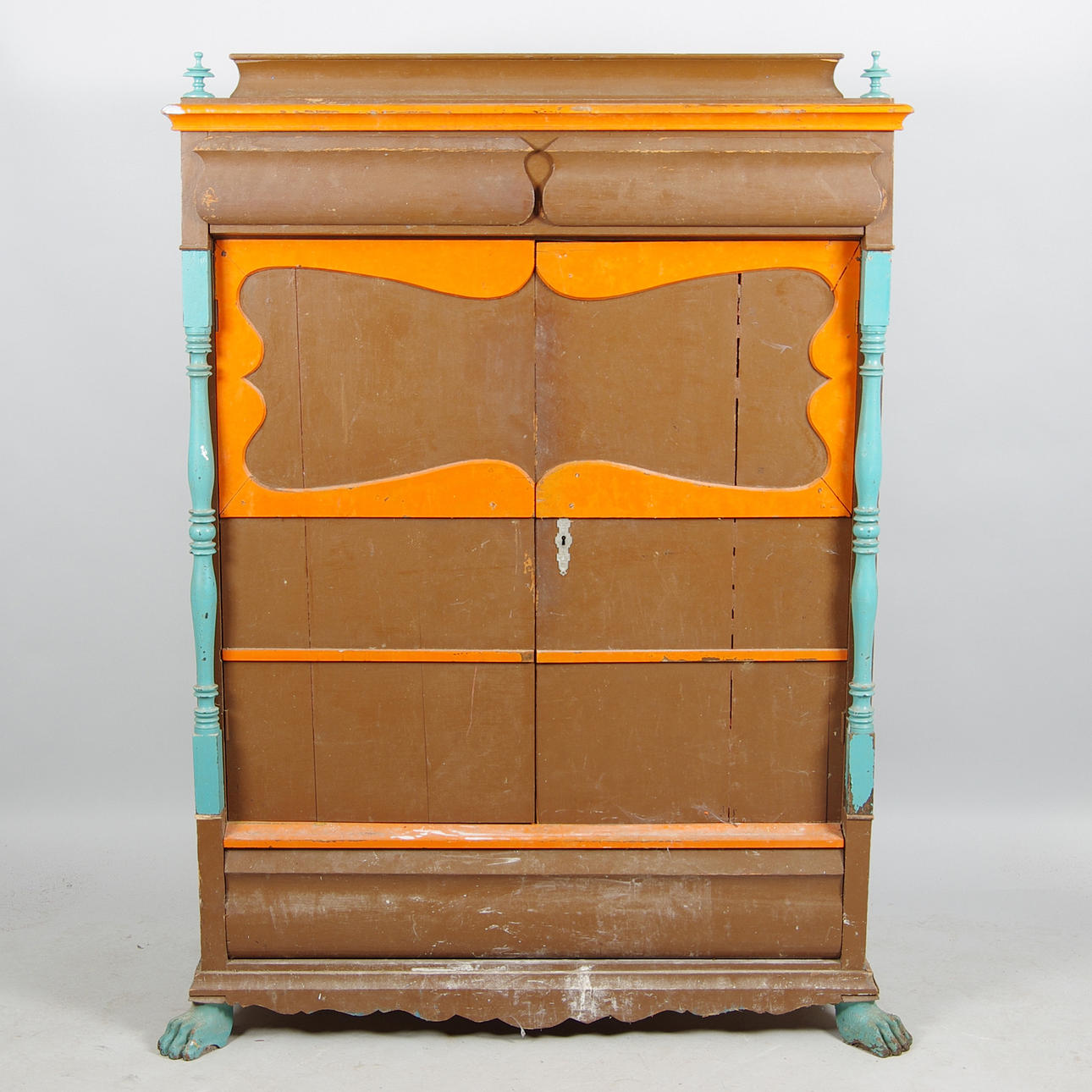 SKÅP med lådor, 1800-talets andra hälft.