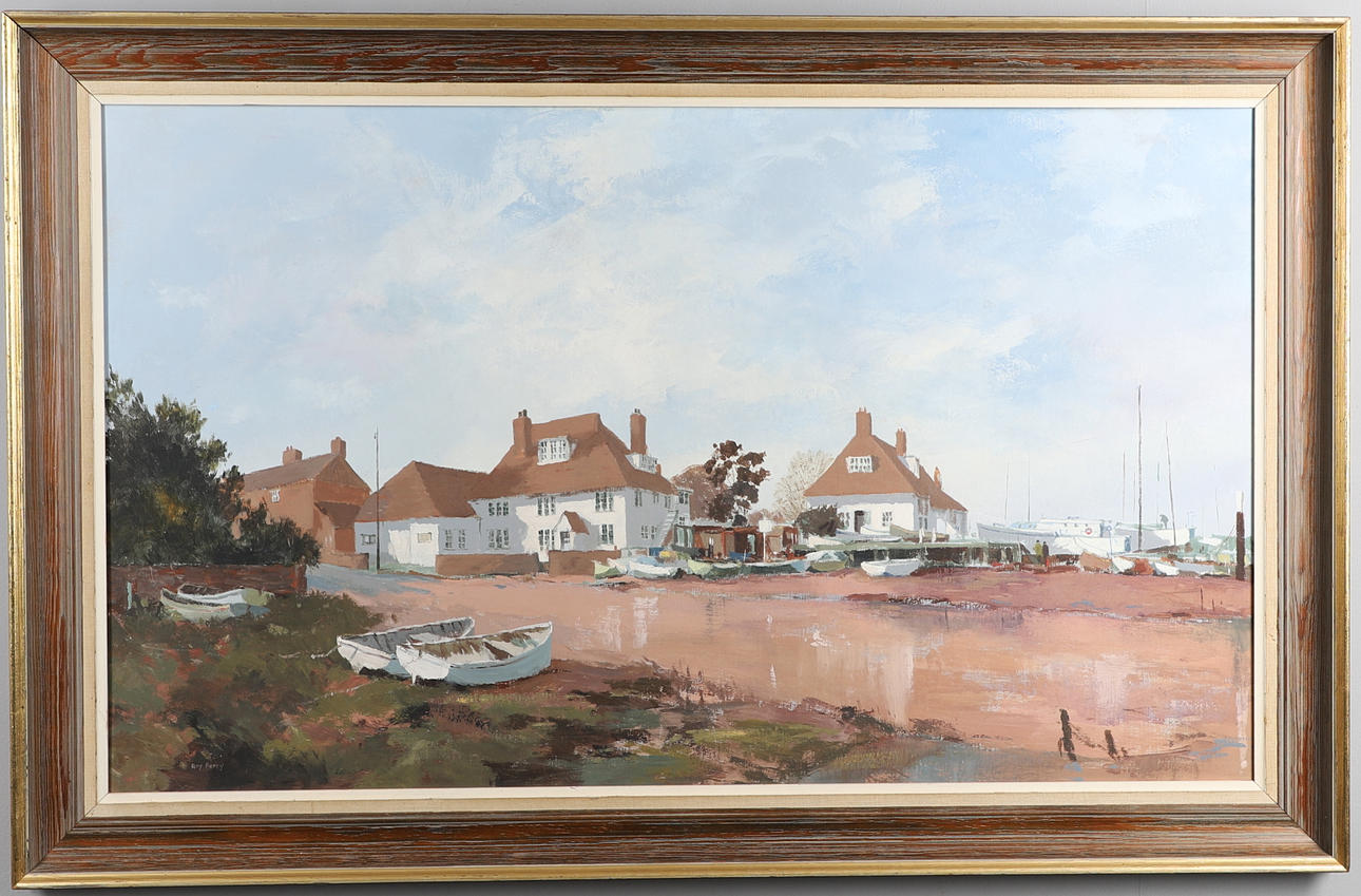 ROY PERRY (1935-1993). CUSTOMS HOUSE AT ITCHENOR.