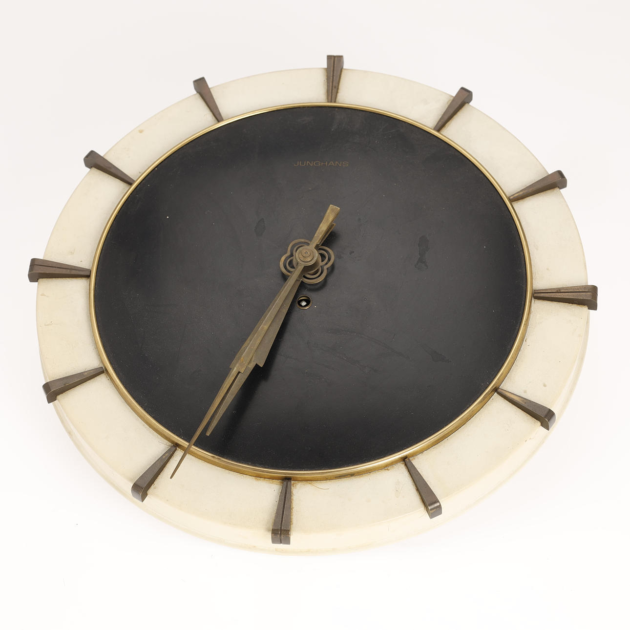 Väggklocka, Junghans, Tyskland, 1950-tal.