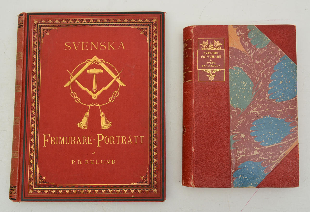 Freemasonry, Masonic Portraits, 2 volumes.