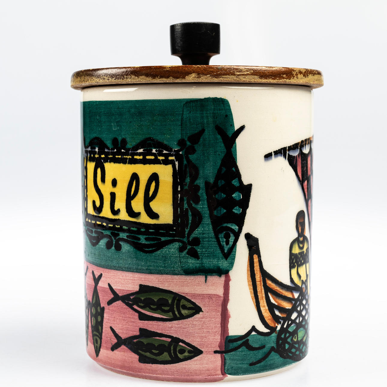 JAR, with COVER, "herring", Deco, Hälsingborg.