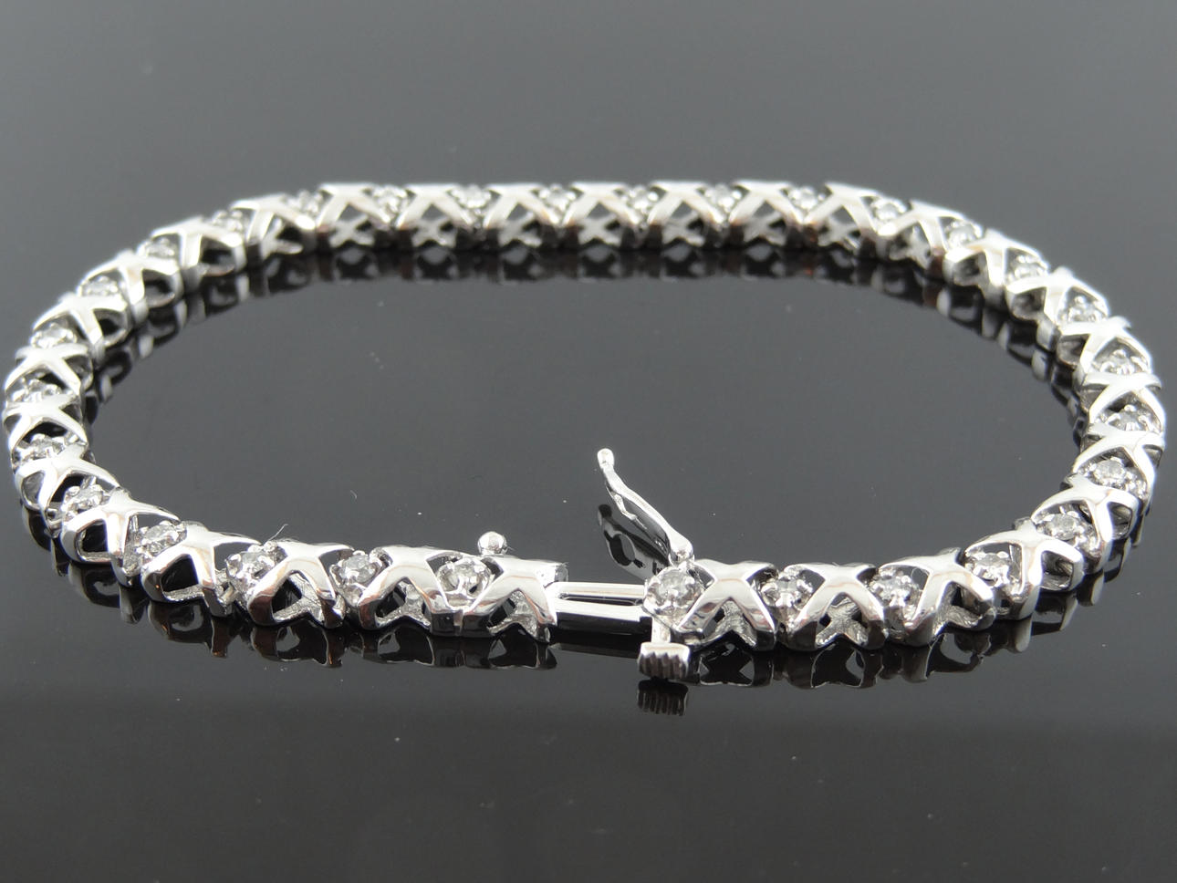 DIAMANT SNAKE DESIGN Armband 1,00cts.