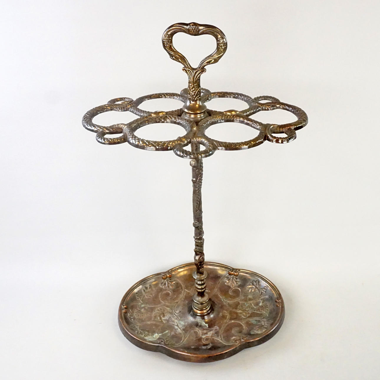 PARAPLYSTÄLL, bemålad metall, 1900/2000-tal.