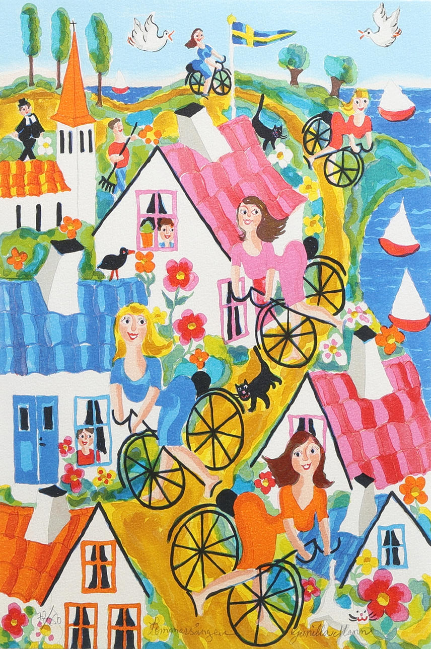 GUNILLA MANN. „DAS LIED DES SOMMERS“.