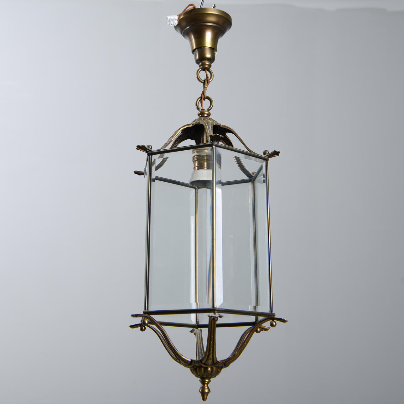 A Gustavian style ceiling lamp, 20th century.