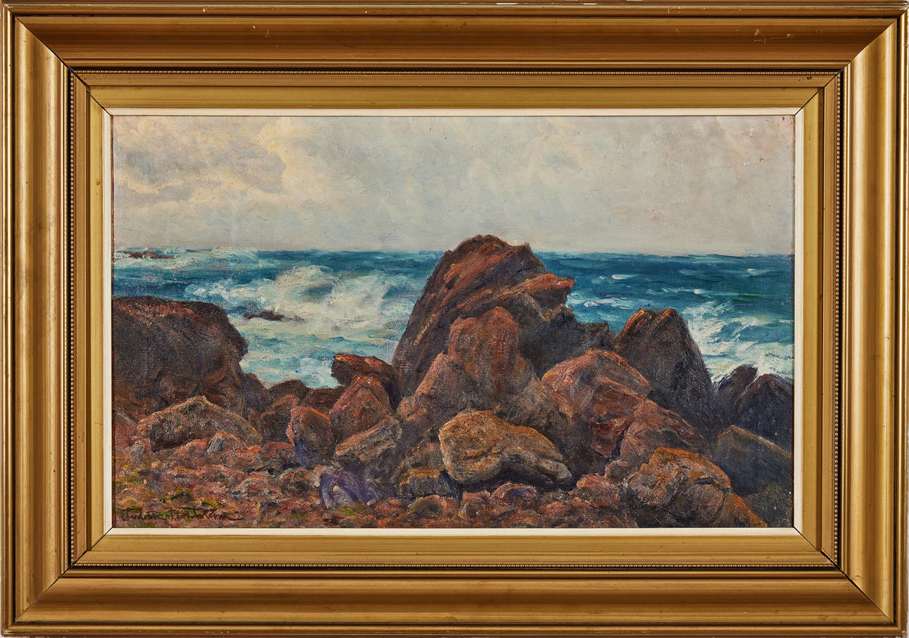 CHARLOTTE WAHLSTRÖM. Klippor och hav.