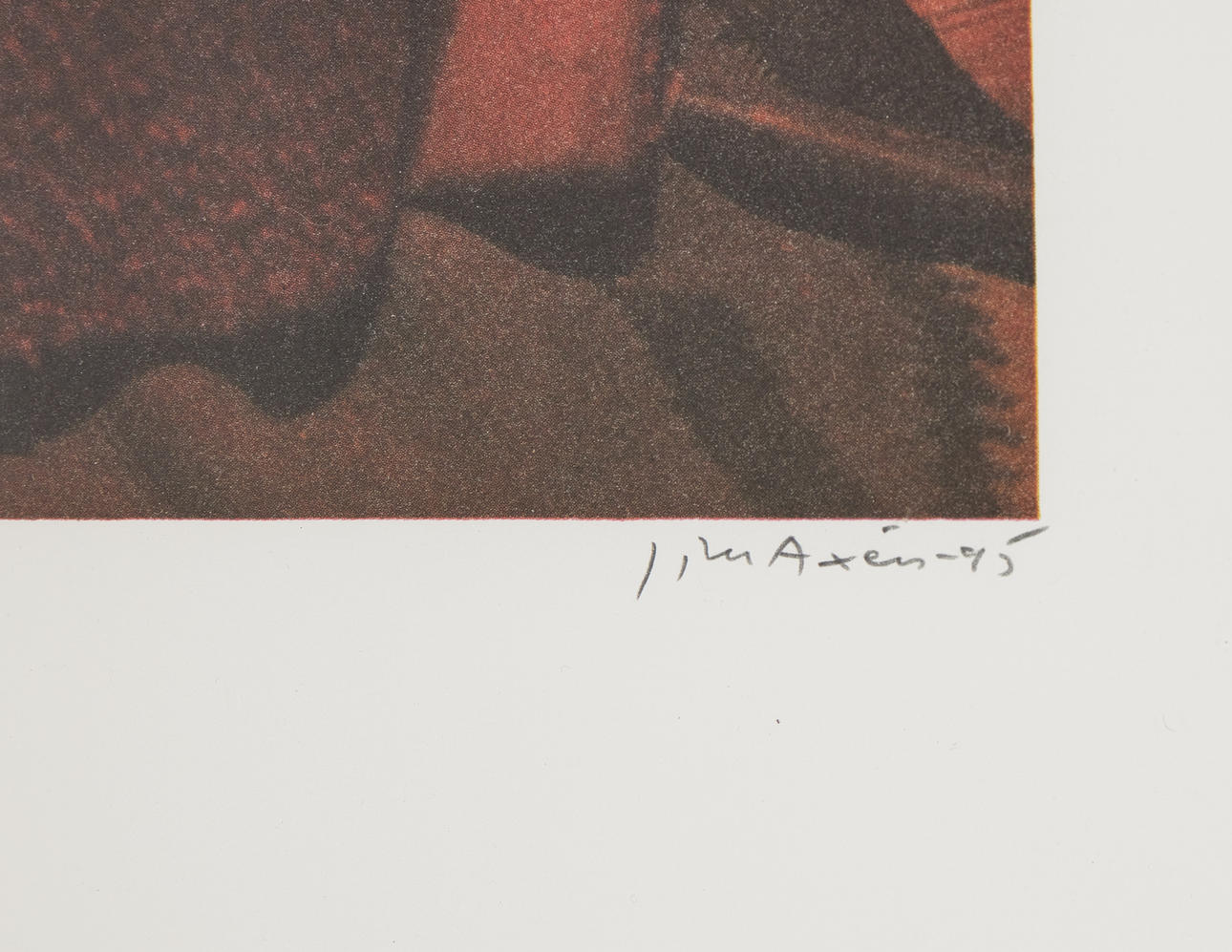 JIM AXÉN (FÖDD 1946). “Chair”, Jim Axén, Digital pigment print, signed ...