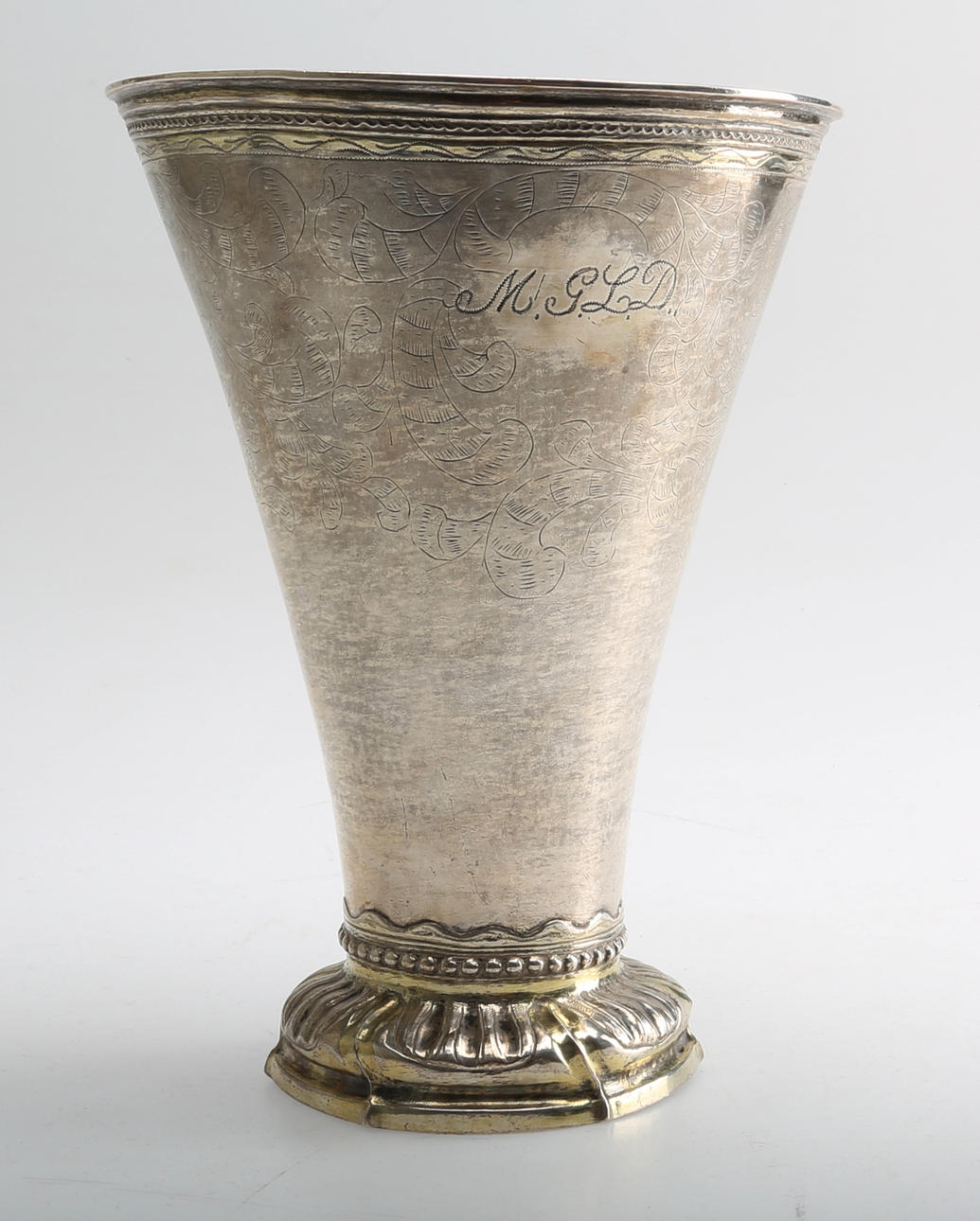 POKAL, silver, Gustaviansk, Anders Ahlin, Enköping 1795.