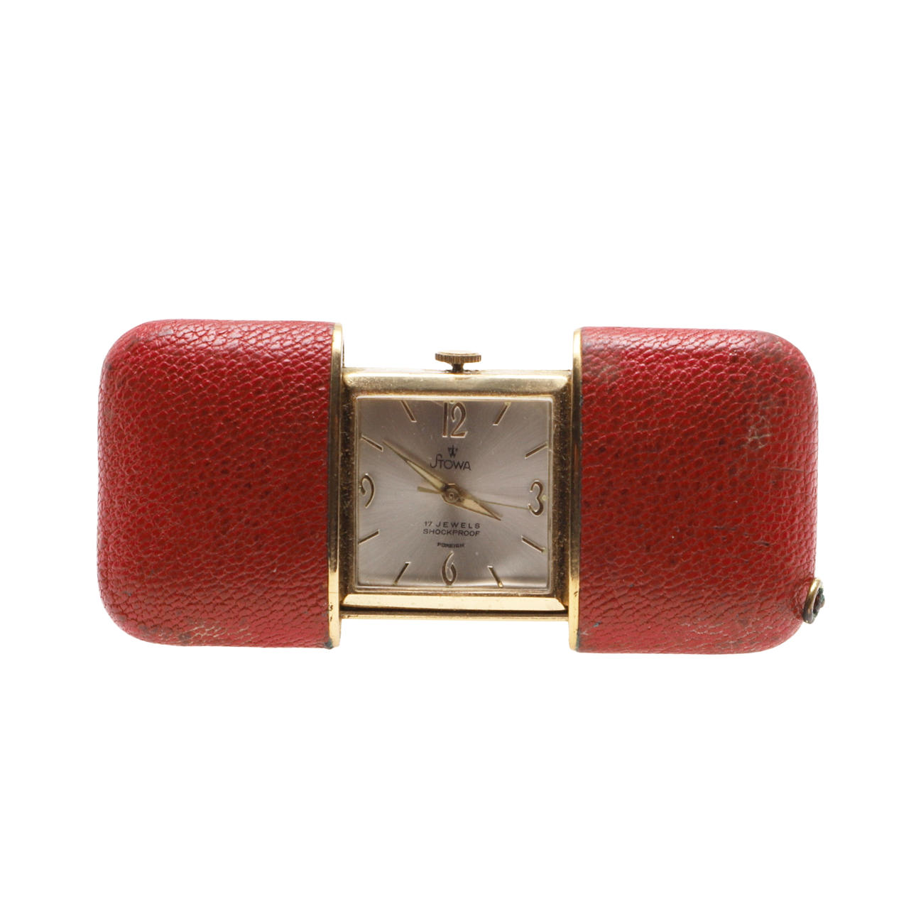 STOWA A MID CENTURY PURSE WATCH.
