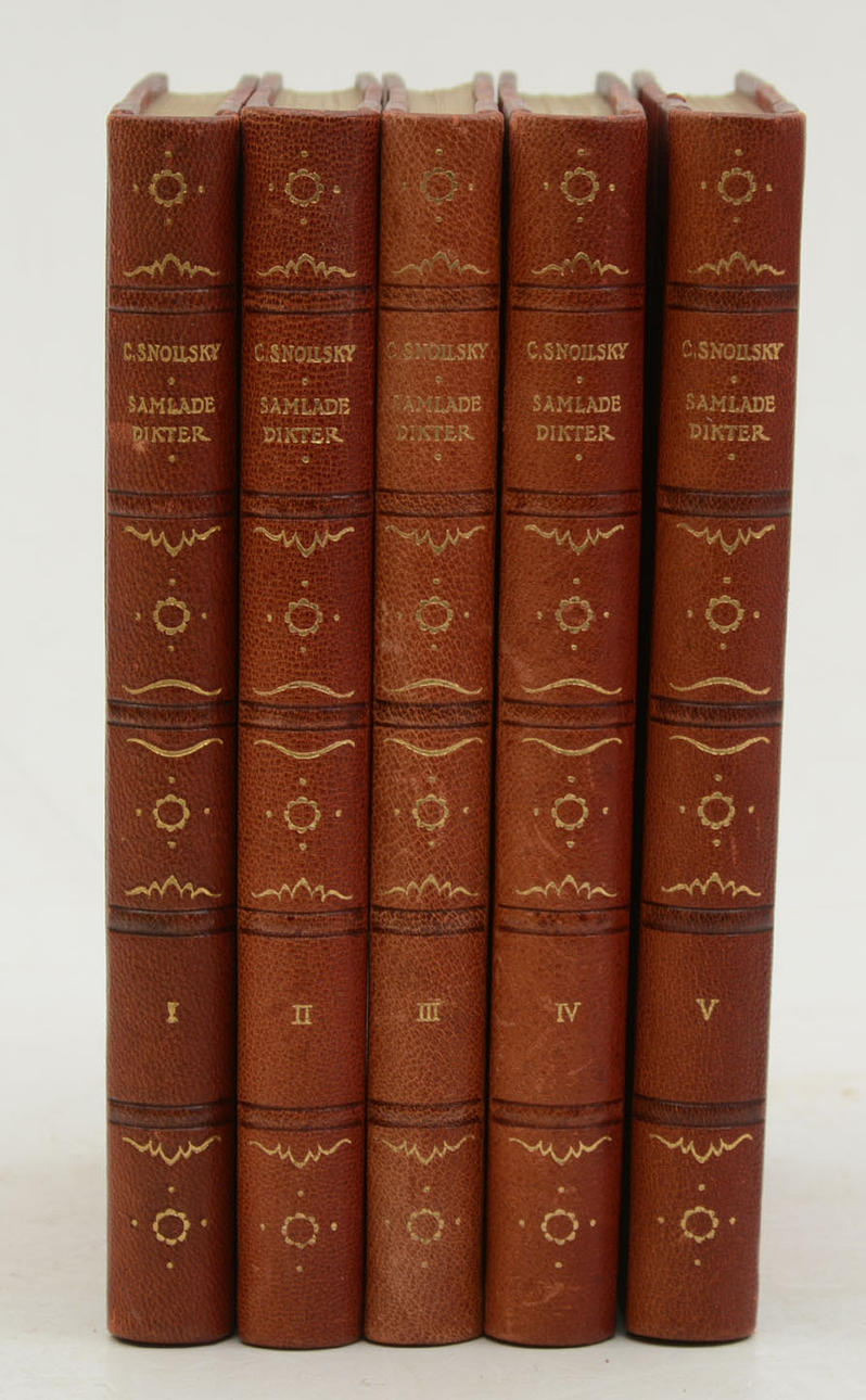 Samlade Dikter Carl Snoilsky I-V.