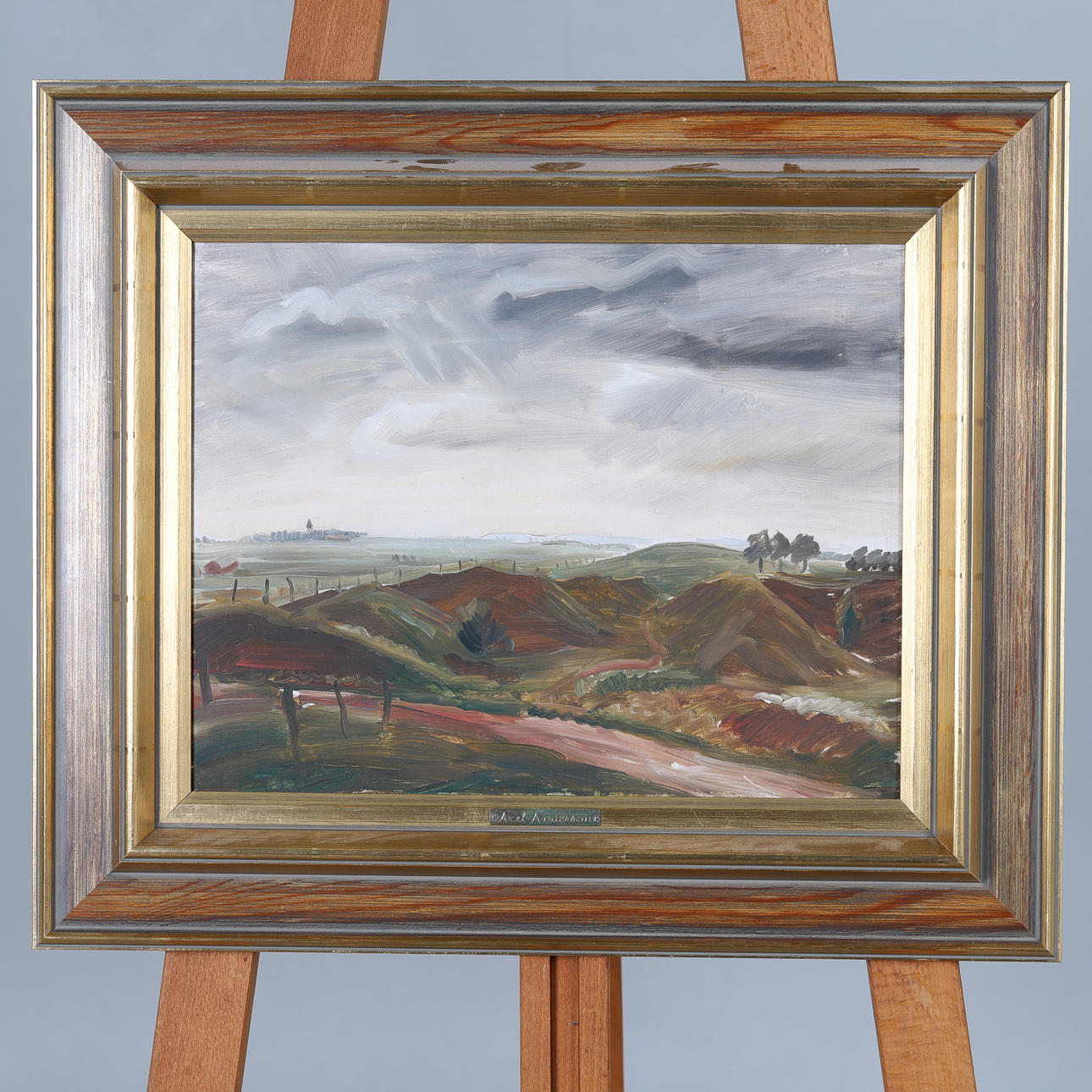 ÖLGEMÄLDE, SIGNIERT AXEL ANDERSON.