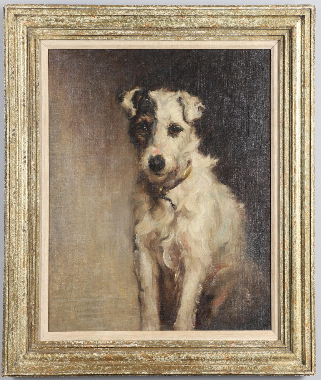 ATTRIBUTED TO SAMUEL FULTON (1855-1941). A FAVOURITE TERRIER.