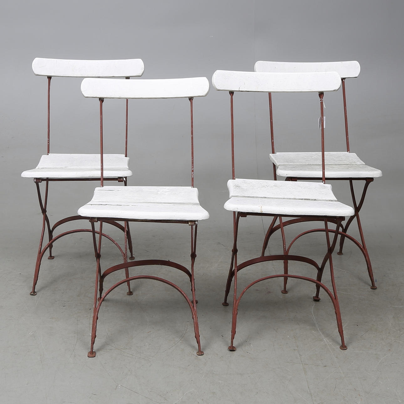 CAFÉSTOLAR, 4 st, bryggerimodell, 1900-talets början.