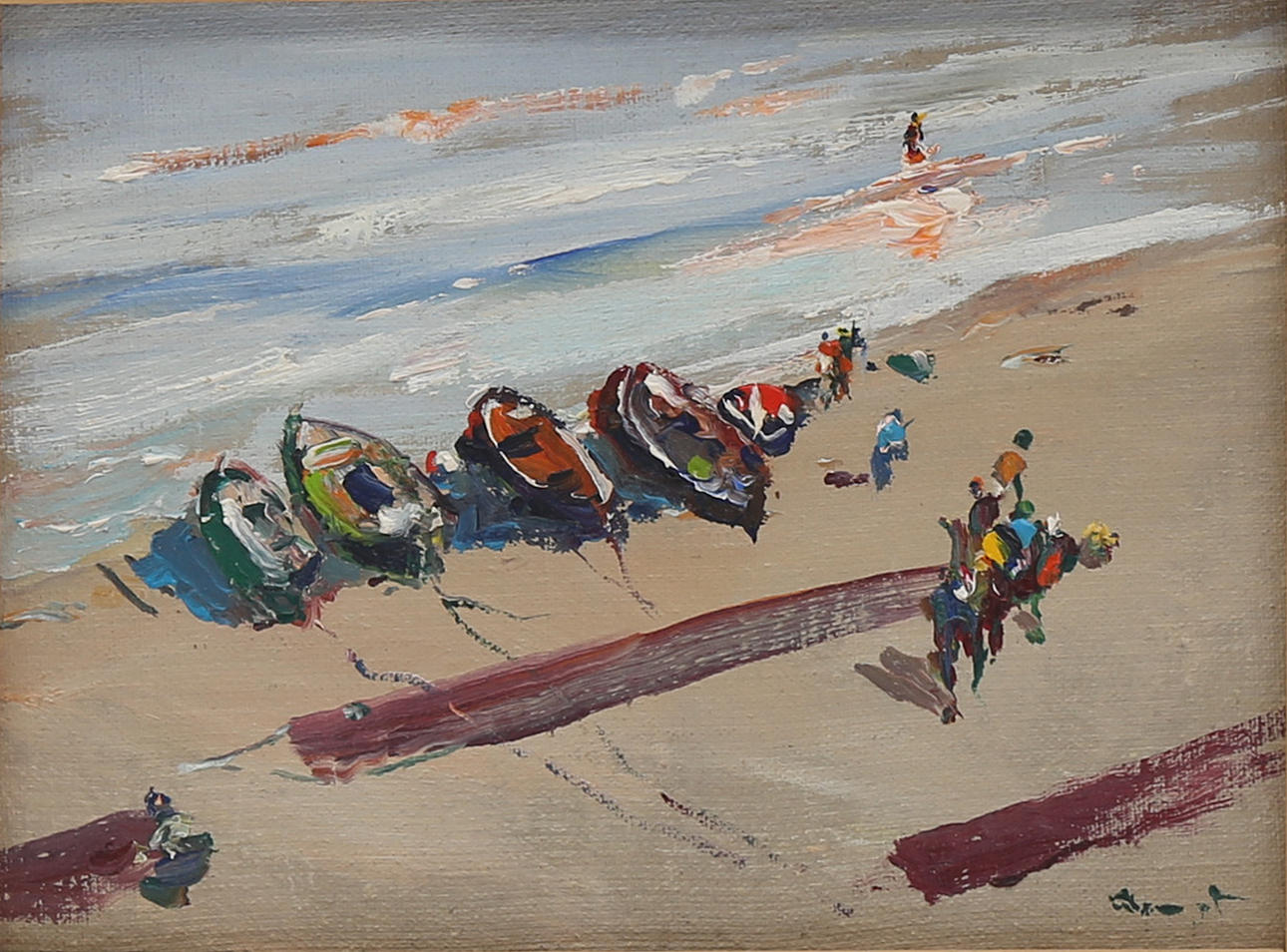 MANUEL AMAT ROSES. Boats.