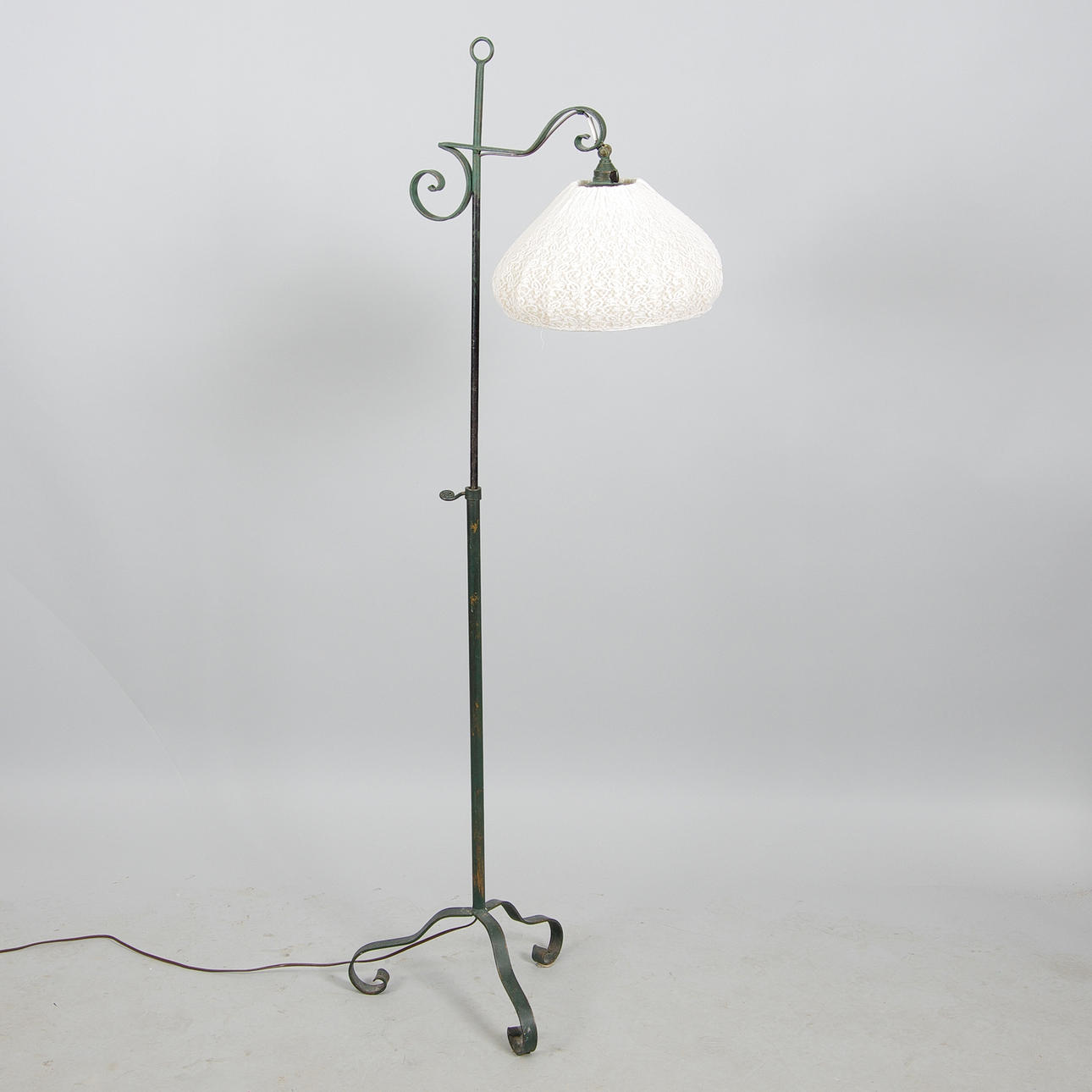 GOLVLAMPA, smide, tidigt 1900-tal.