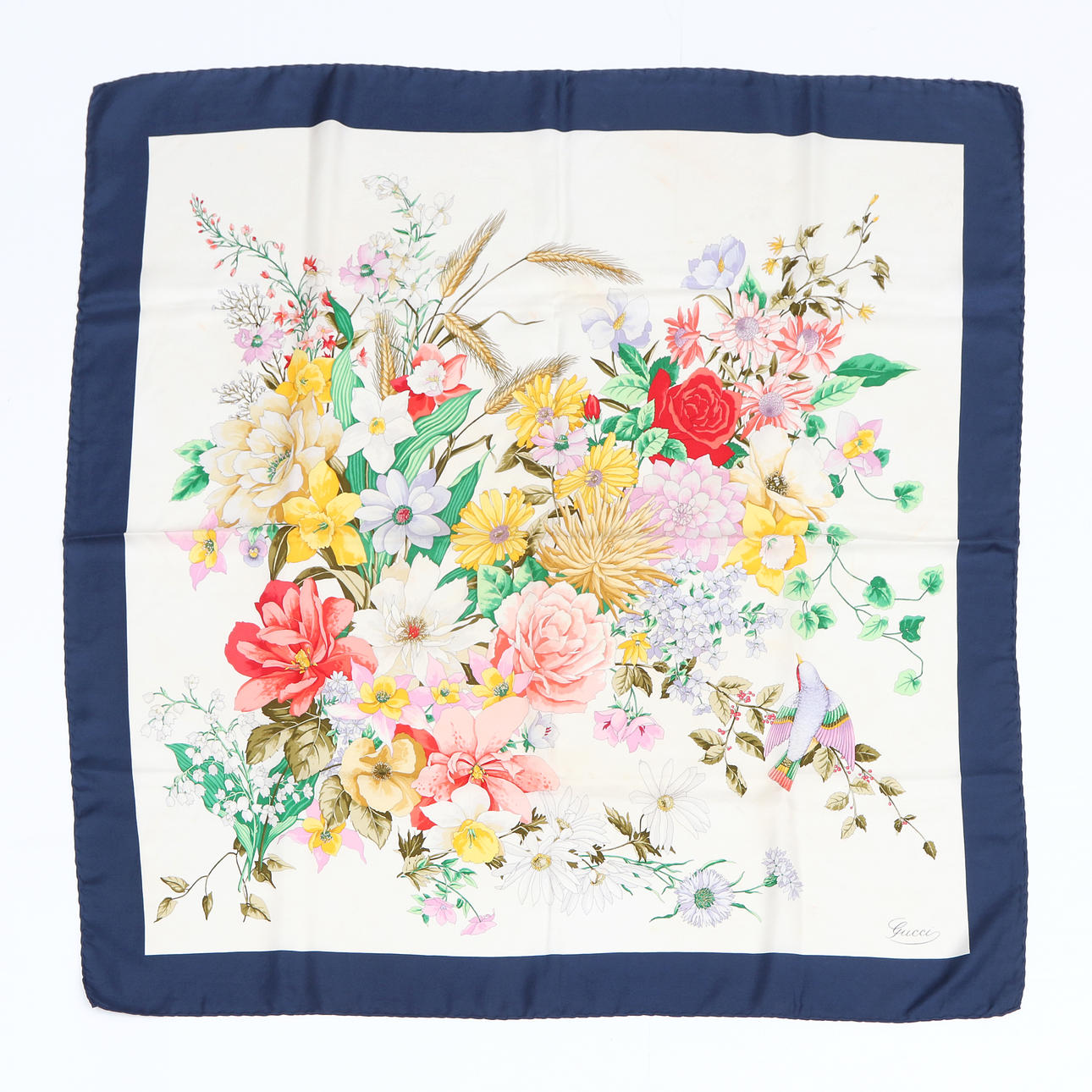 GUCCI, SCARF, Siden.