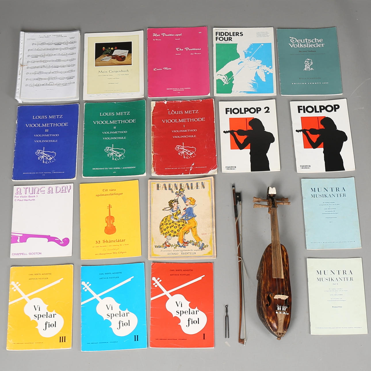 TRÄSKOFIOL, Gunnar Henningsson, 1984 samt nothäften.