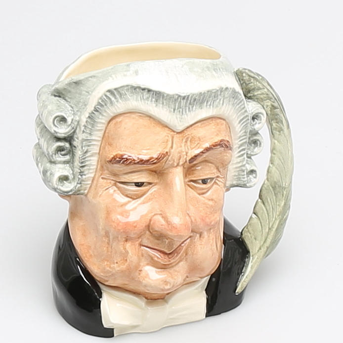 KRUS i porslin, "The lawyer", D.6498, Doulton & Co Limited, England, 1900-tal.