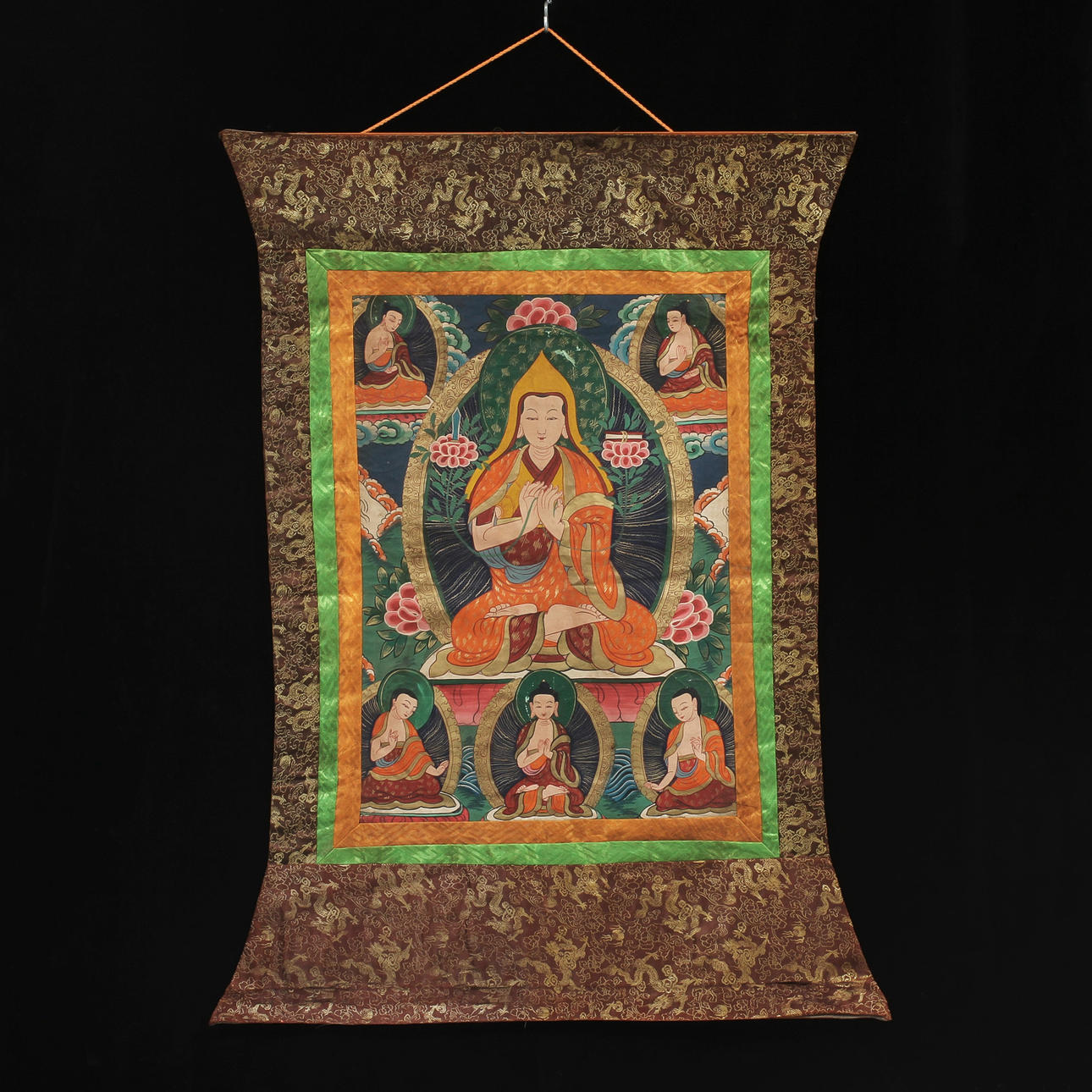 THANGKA, Tibet, 1900-tal.