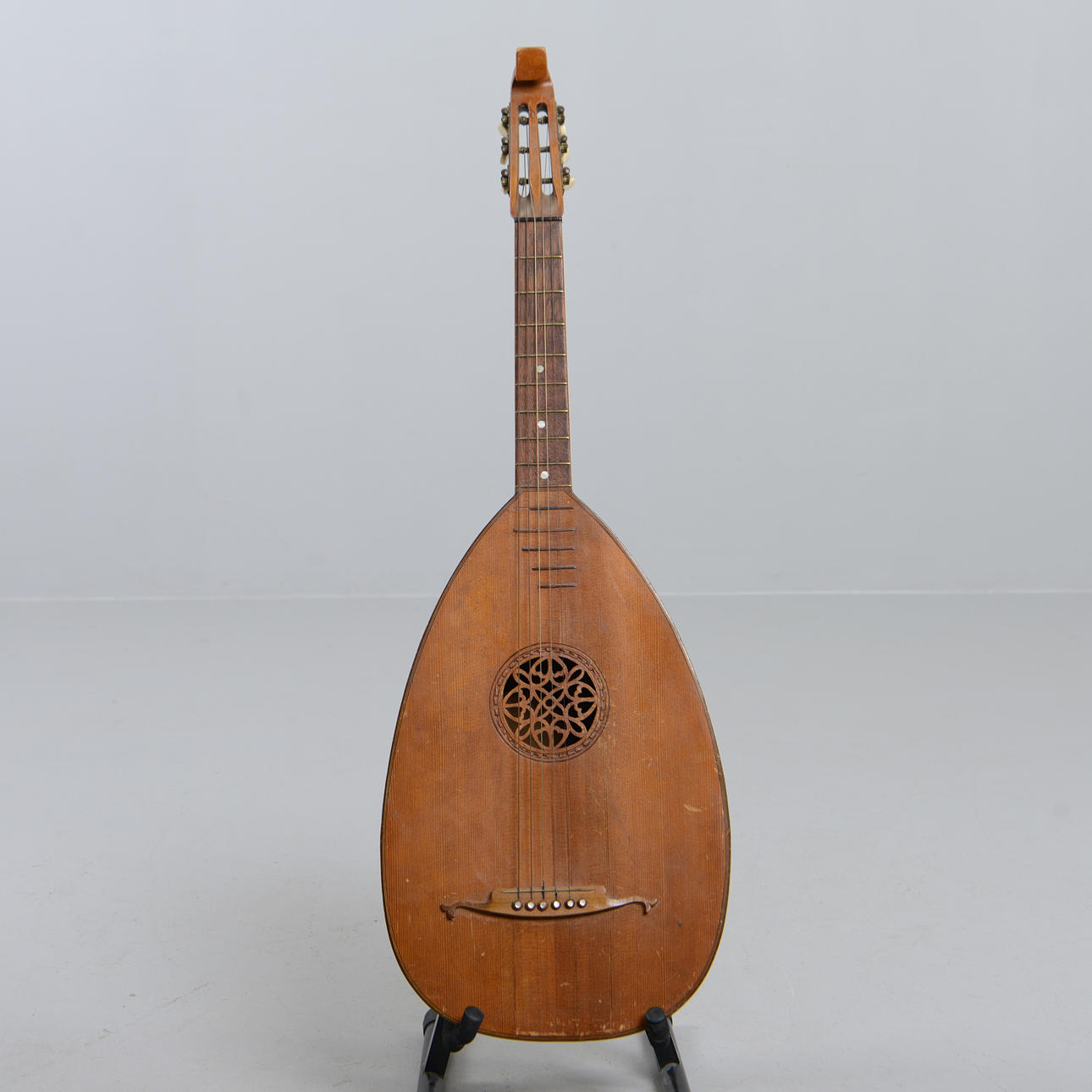 Laúd de guitarra, 6 cuerdas, siglo XX. Objetos de colección