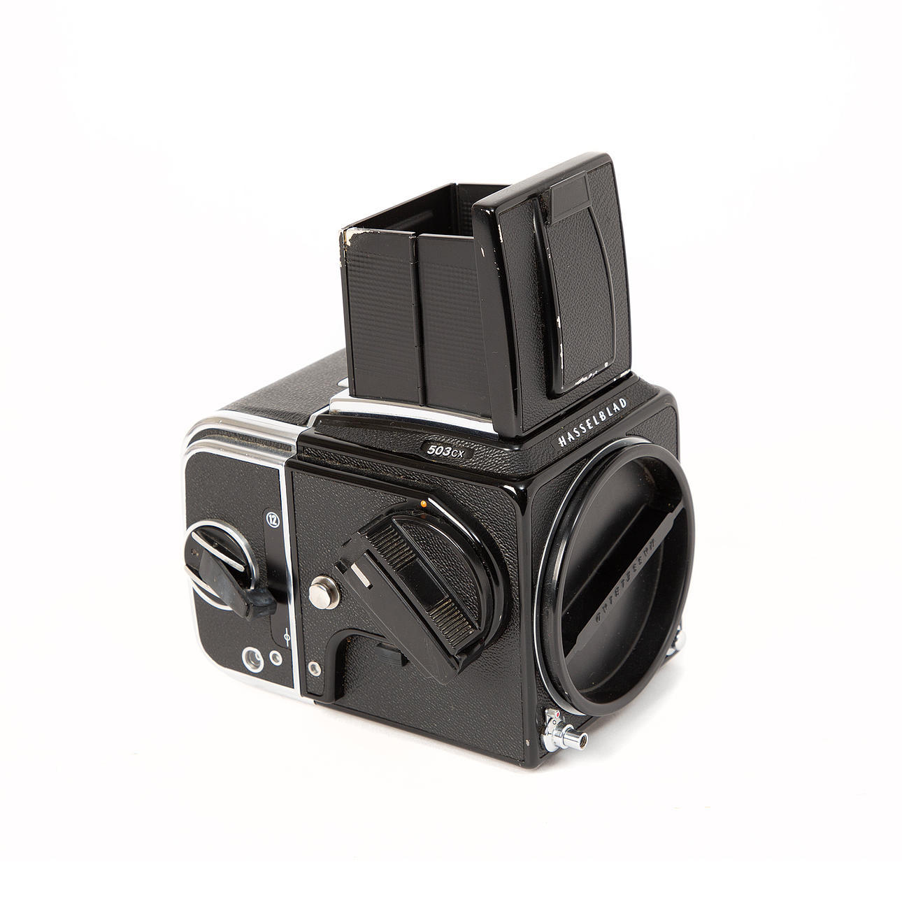 HASSELBLAD 503 cx, mit A12-Magazin. Schweden.