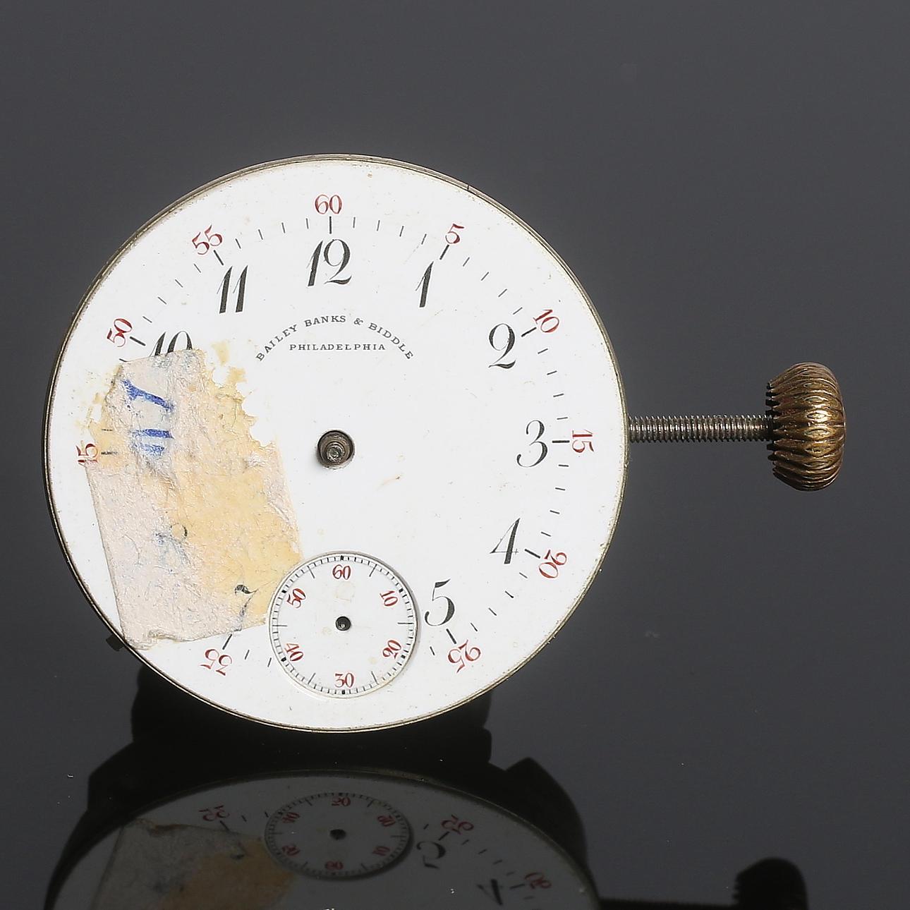 URVERK till FICKUR, "Bailey Banks and Biddle", Philadelphia, Amerika. 1890-tal.