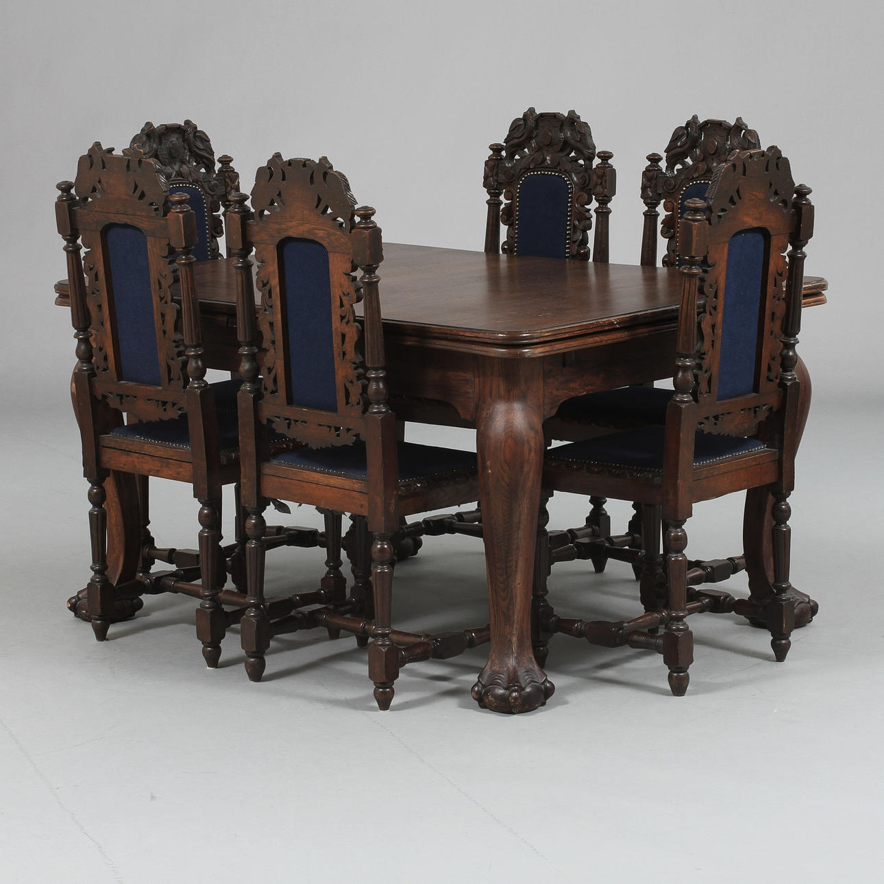 MATSALSGRUPP, 7 delar, nyrenässans.