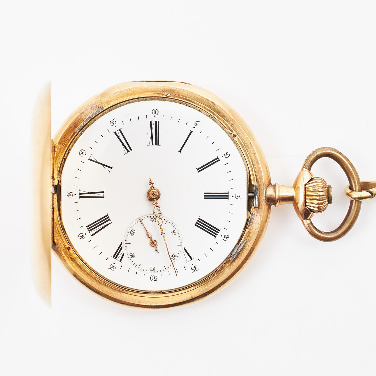 FICKUR, 18 k guld, 1900-talets början.