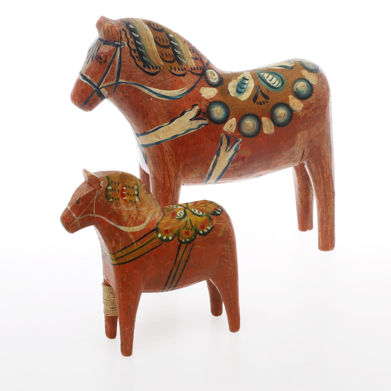 DALAHÄSTAR, 2 st, 1900-tal.