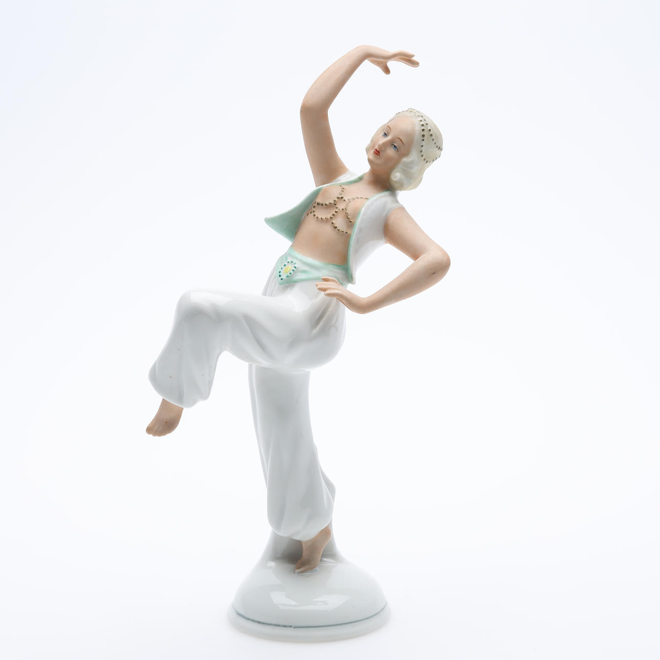 FIGURINE, porcelain, Schaubachkunst, Germany.