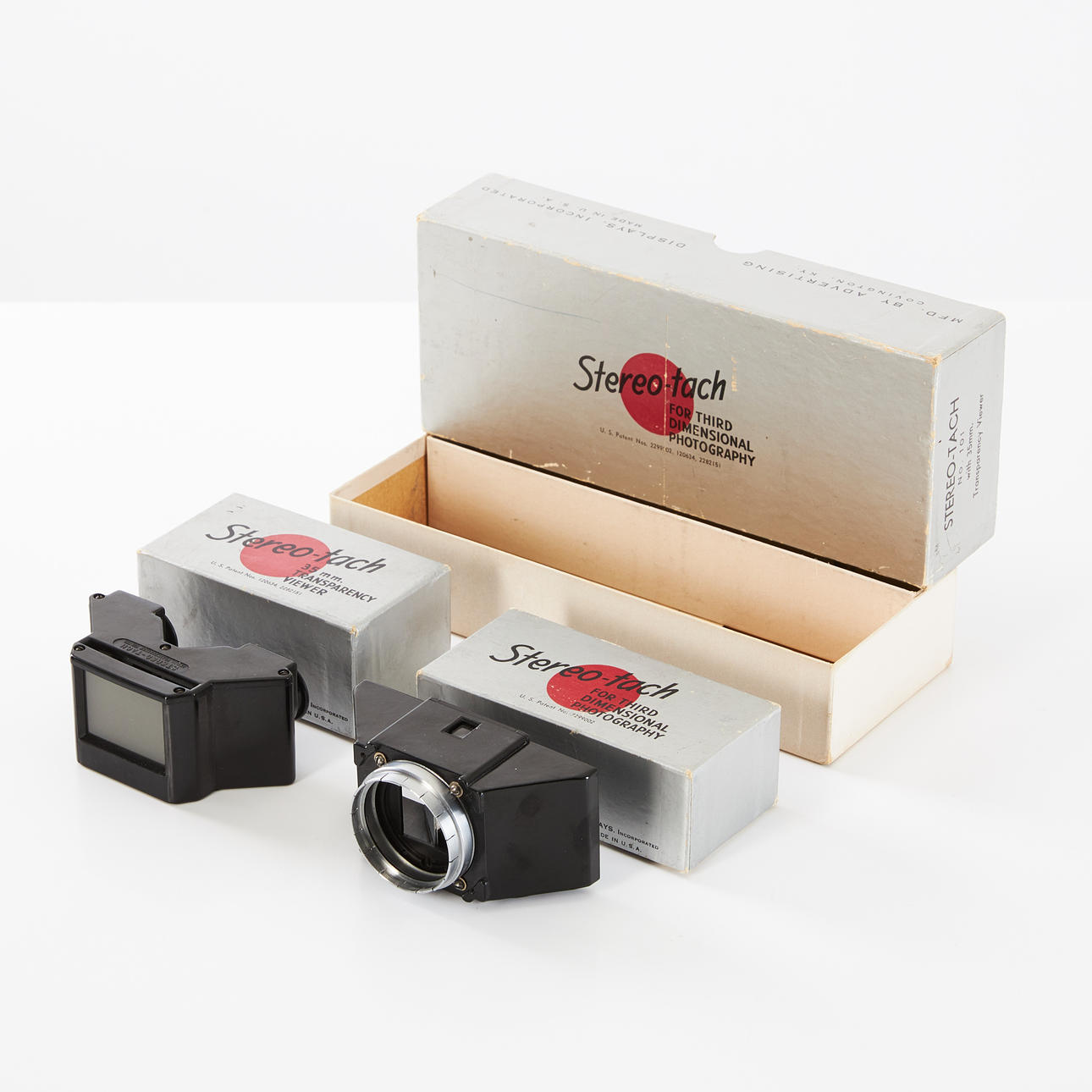 STEREO-TACH, stereo photography kit.