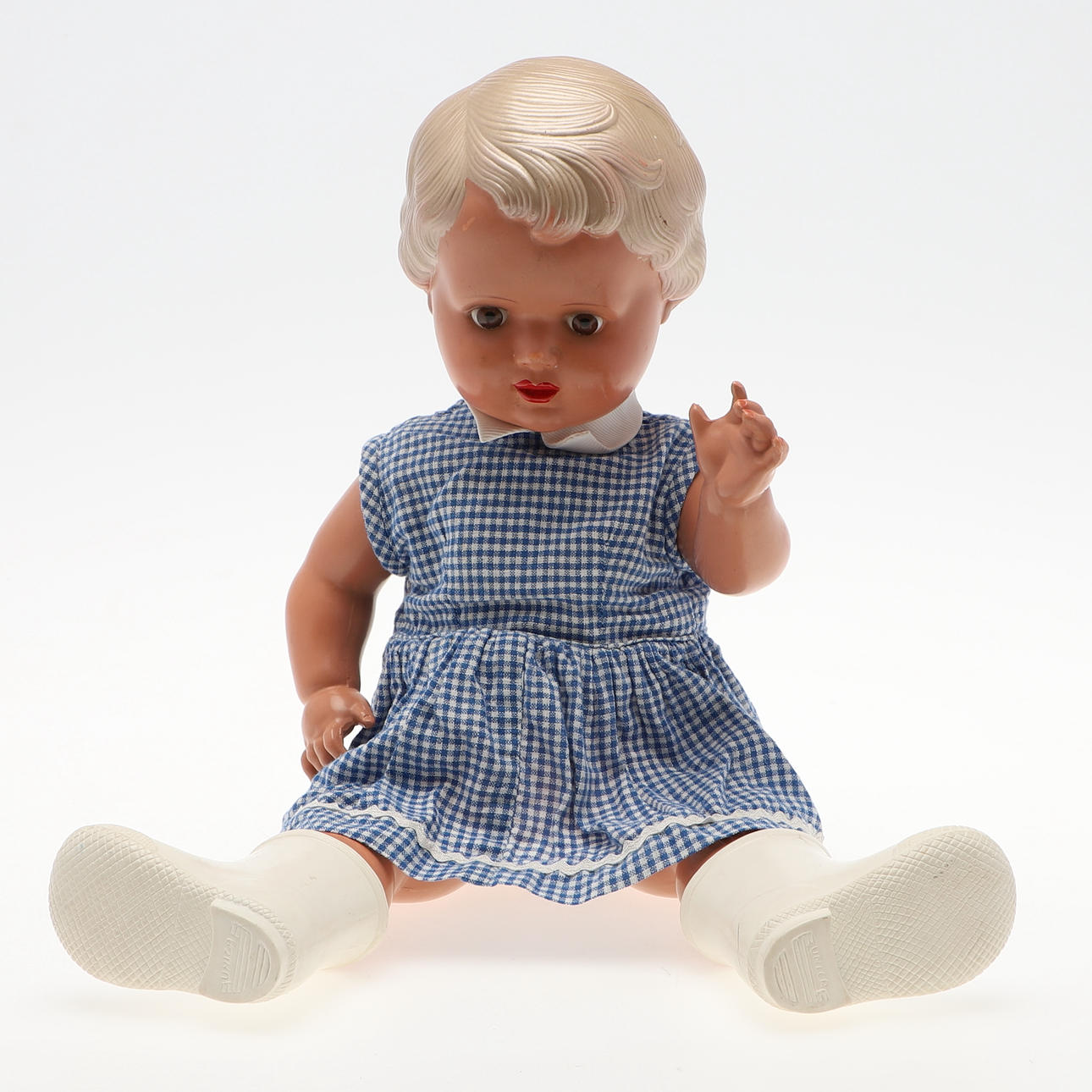DOCKA, celluloid, 1950-tal. Leksaker - Leksaker - Auctionet