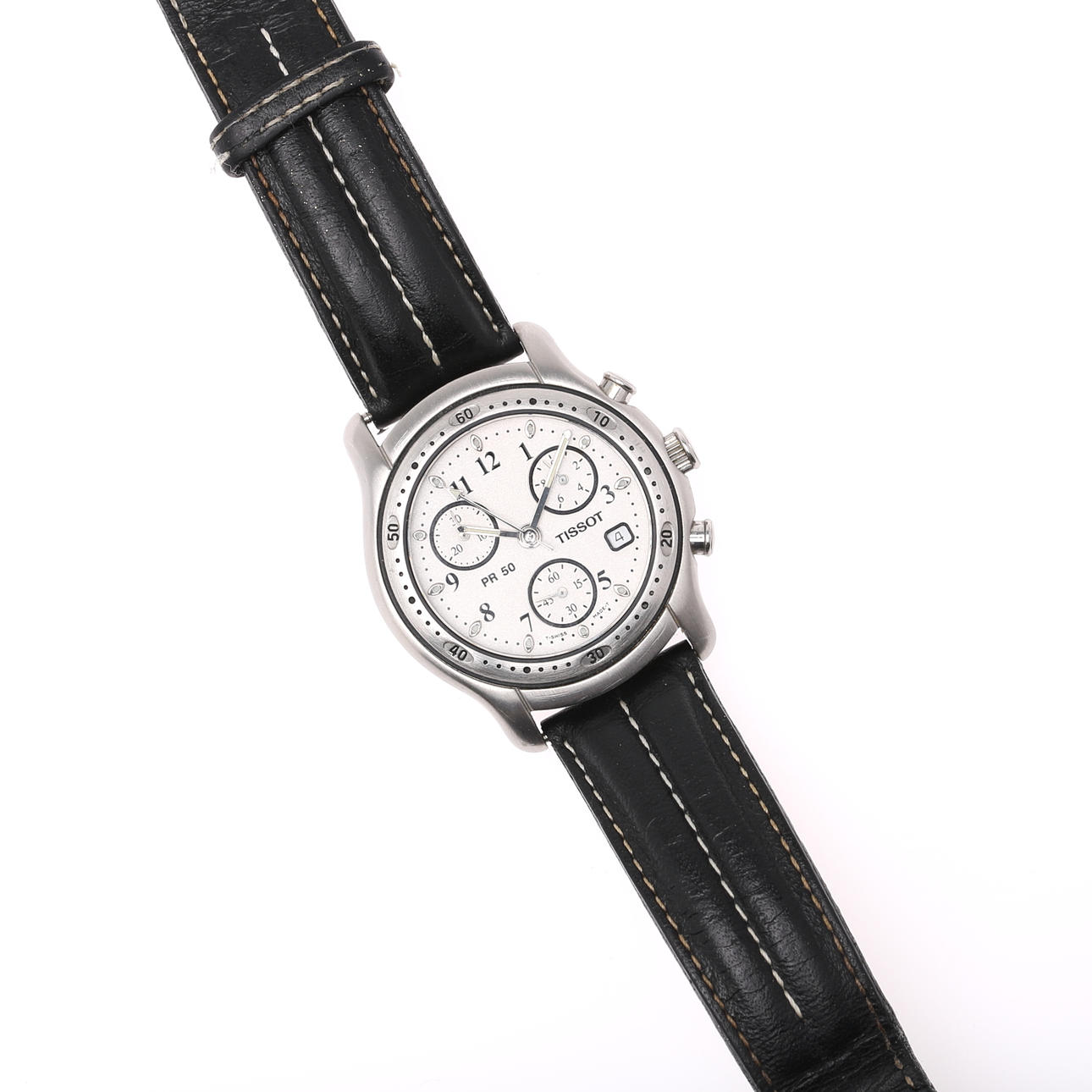 TISSOT PR 50, Chronograph, Quarz, 2000er.