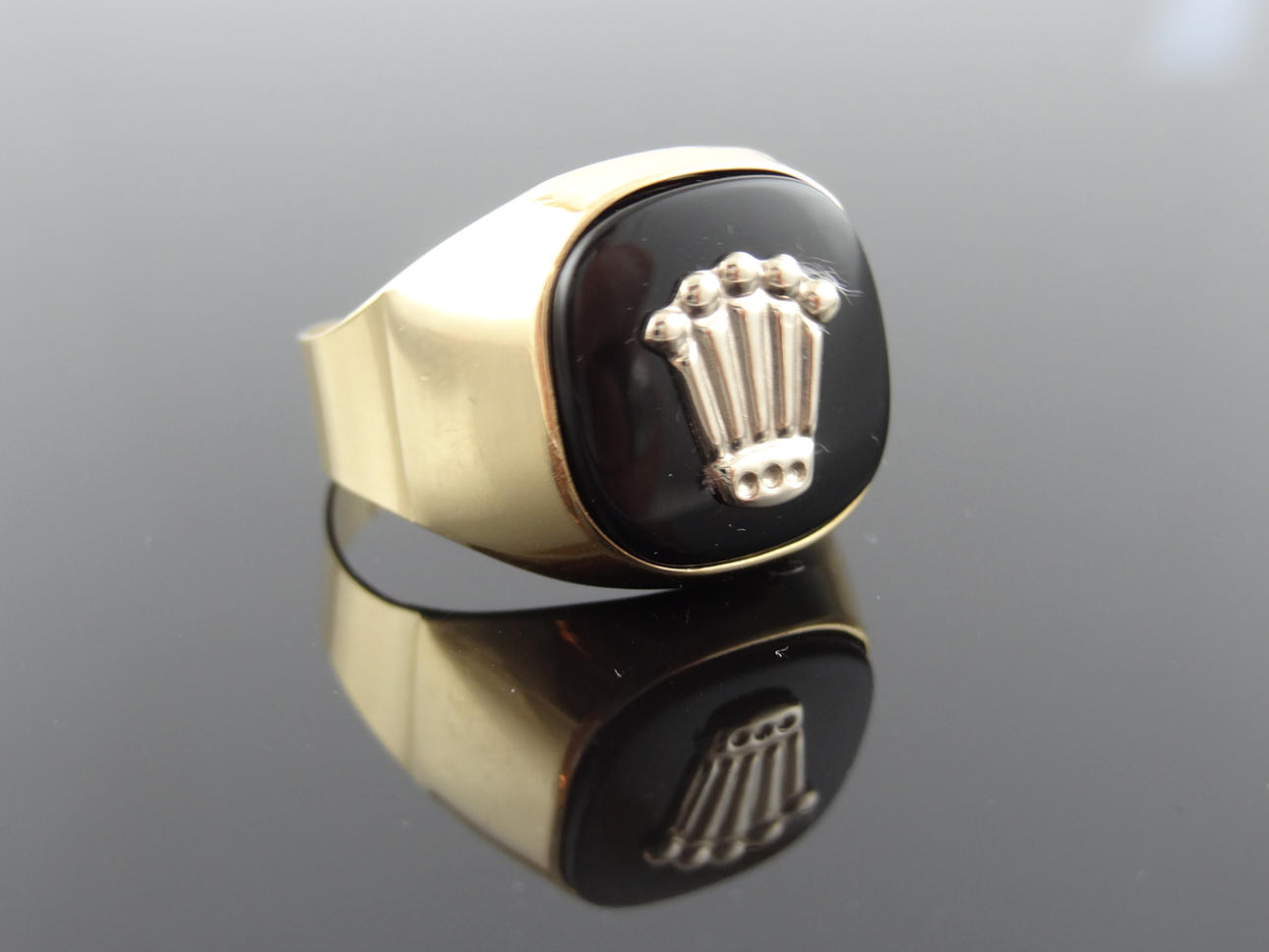 ROYAL CROWN Desing Ring 18k guld.