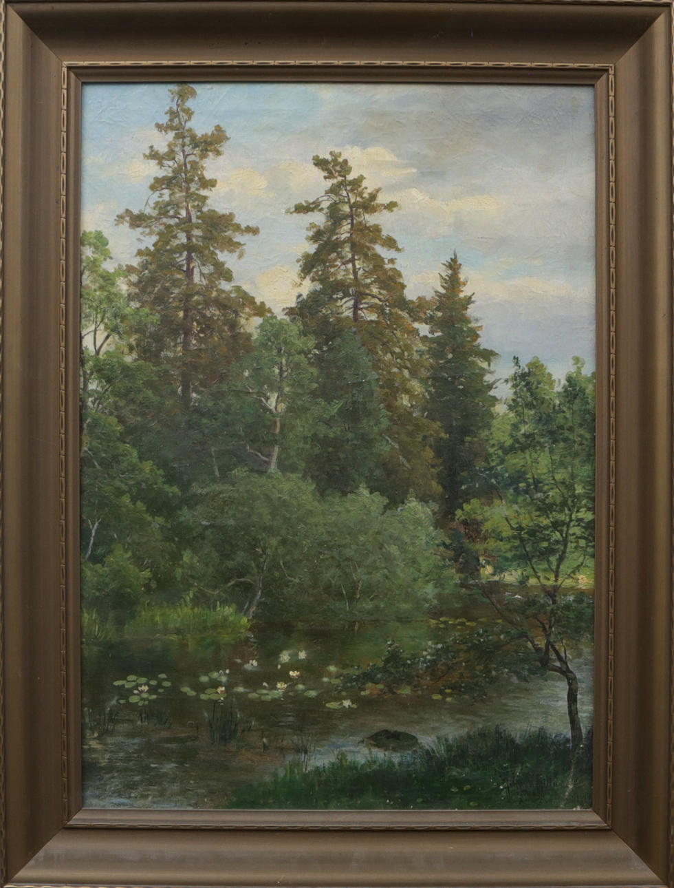 JOHNNY MILLAR. OIL, on canvas, signed.