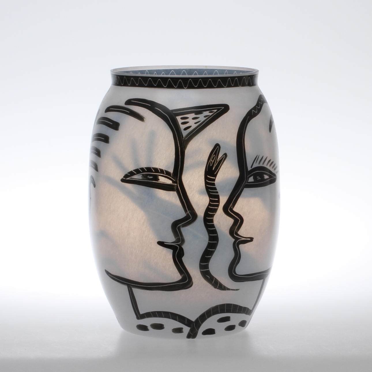 VAS, glas, "Caramba", Ulrica Hydman-Vallien för Kosta Boda.