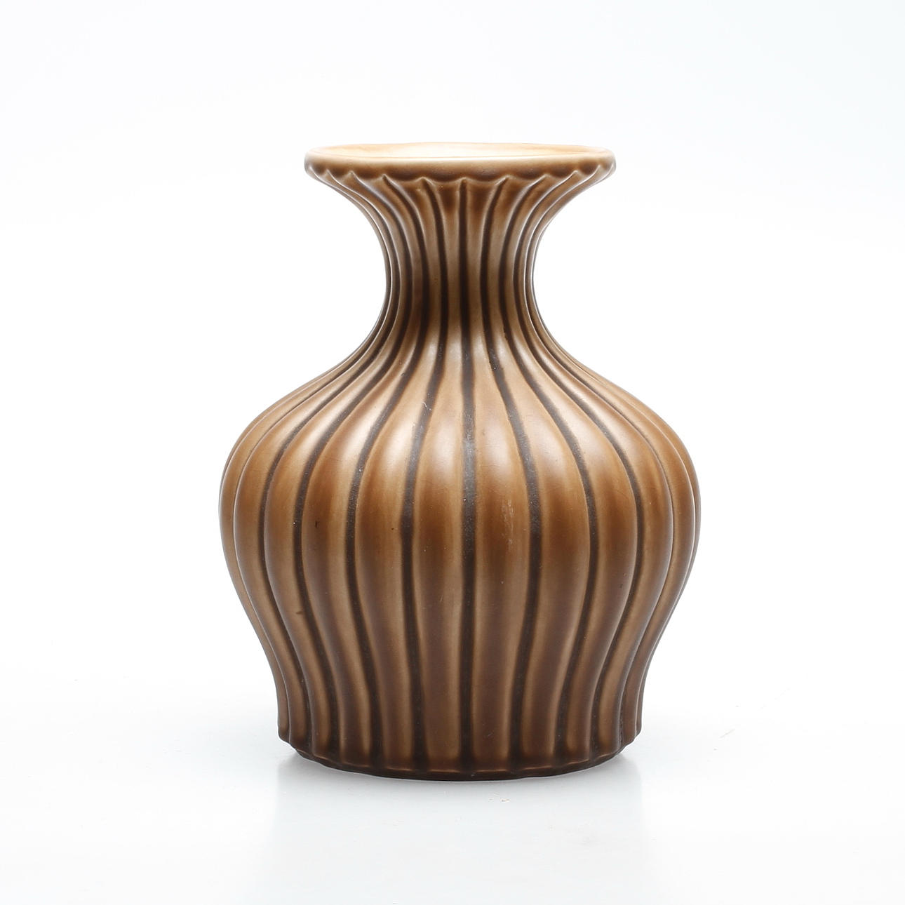 VAS, keramik, Ewald Dahlskog, Bobergs fajansfabrik, signerad.