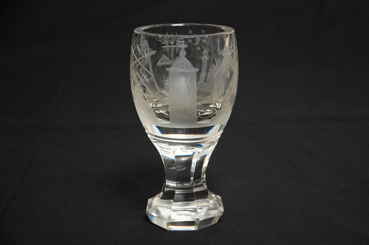 FRIMURARPOKAL, troligen Tyskland s.k" Römerkanonen " 18-1900-tal.