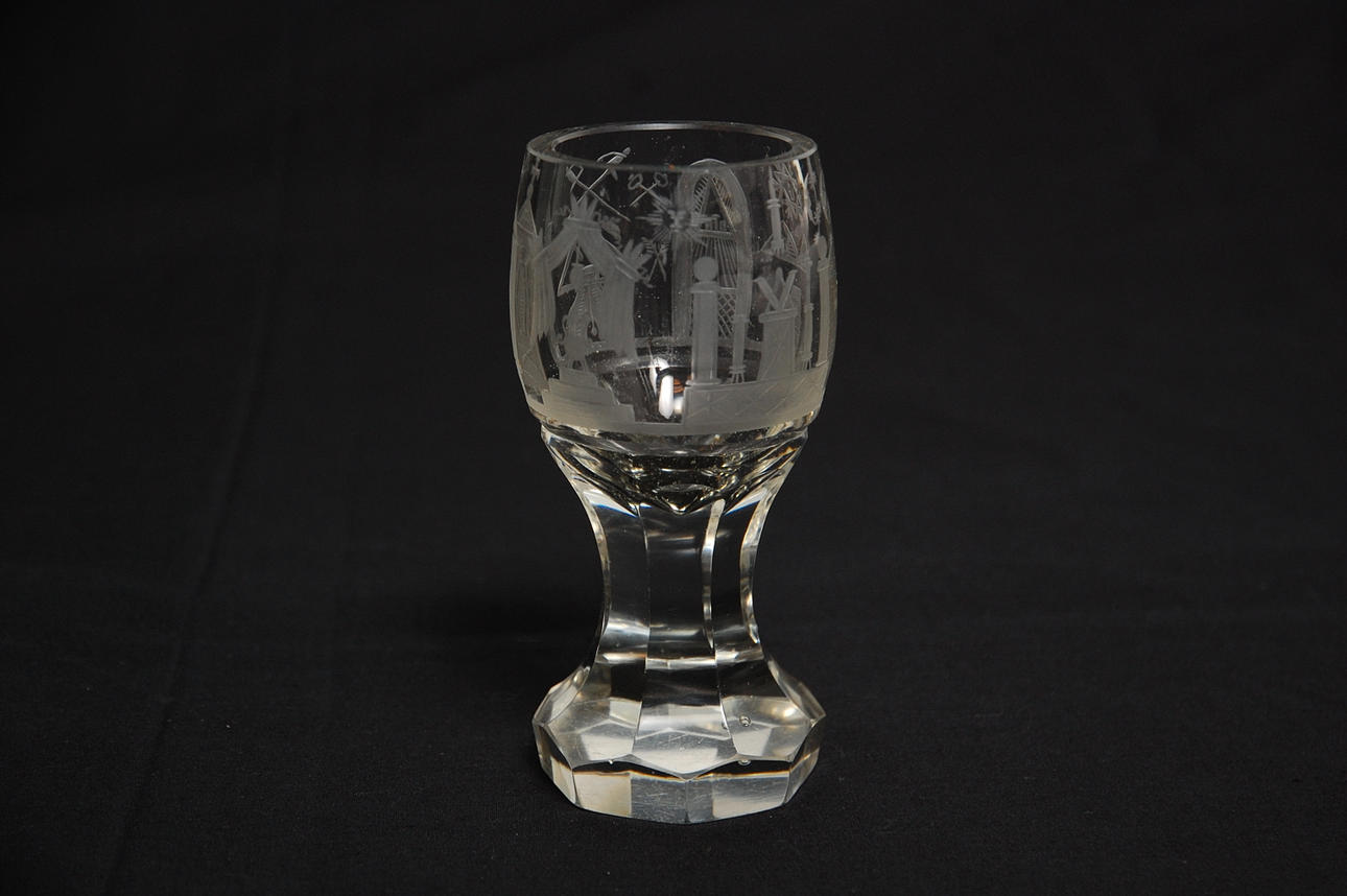 FRIMURARPOKAL, troligen Tyskland s.k" Römerpokal " 18-1900-tal.