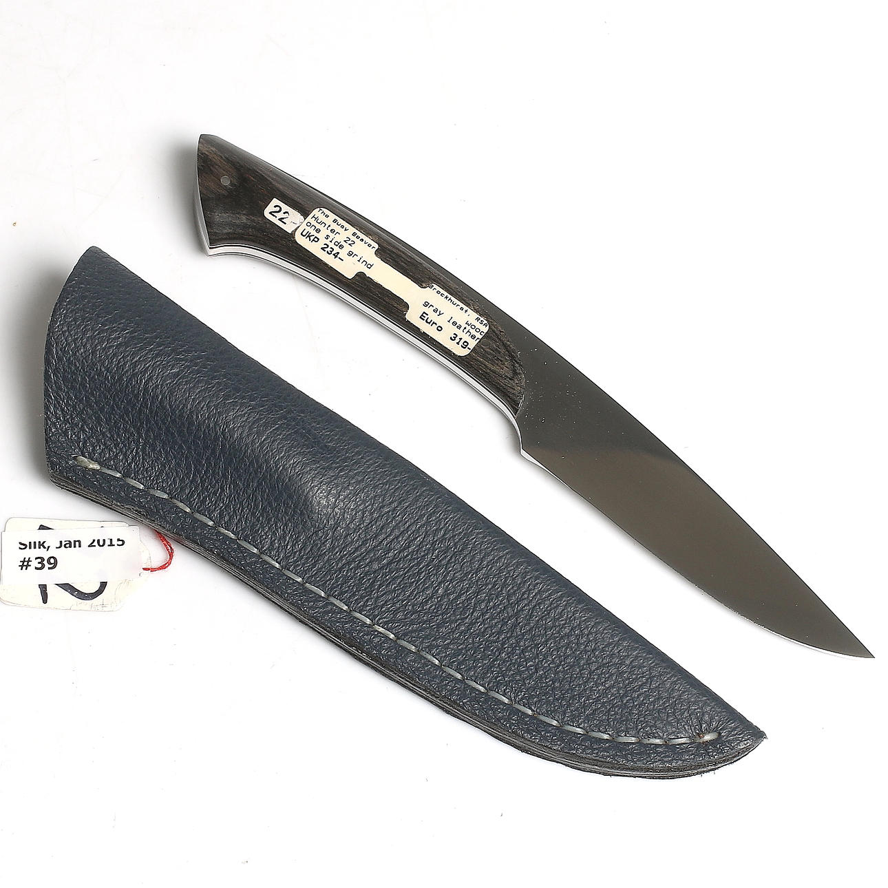 JAKTKNIV, stål, Blockhurst, Sydafrika.