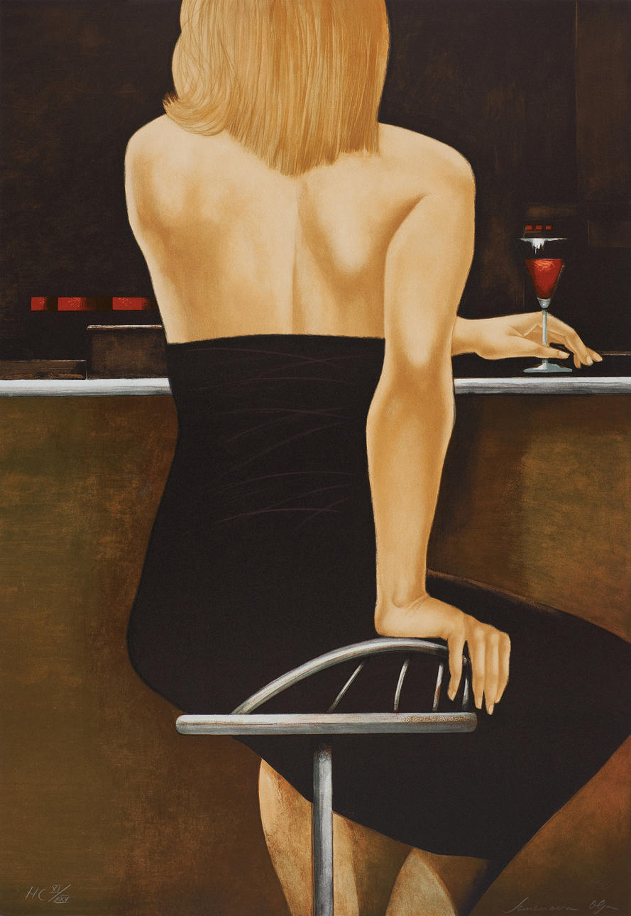 OLGA SEMENOVA. Lithograph, HC numbered, signed.