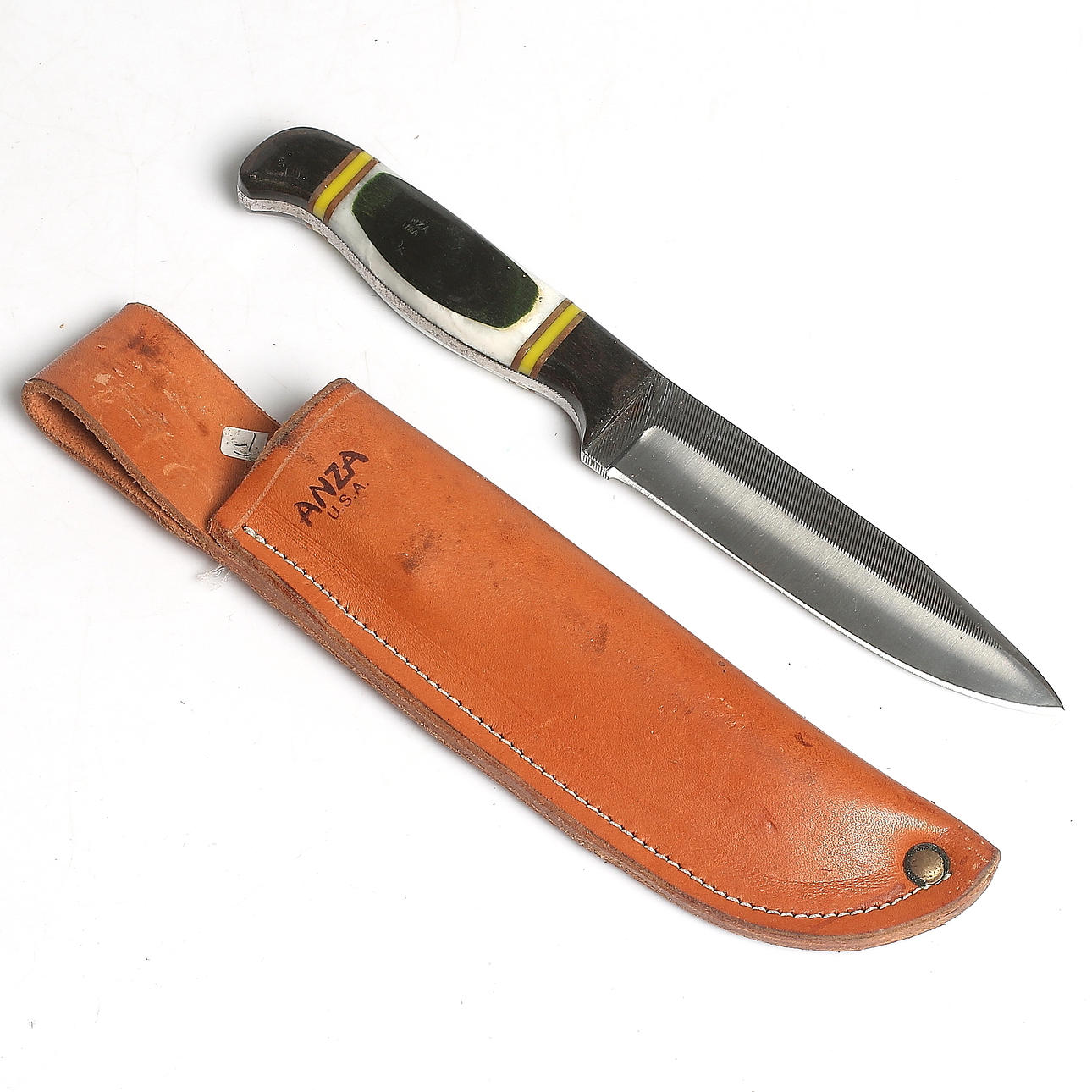 JAKTKNIV, stål och komposit, Anza, U.S.A.
