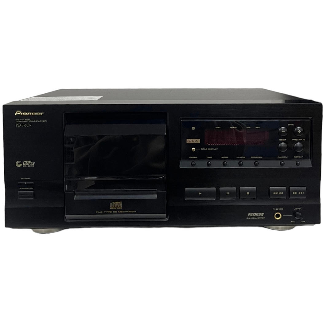 25 CD-skifter, Pioneer, PD-F607.