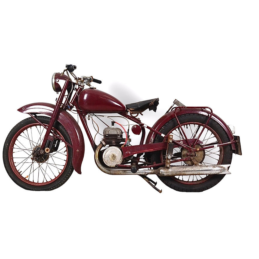 MOOTTORIPYÖRÄ, Husqvarna 30, 1953.