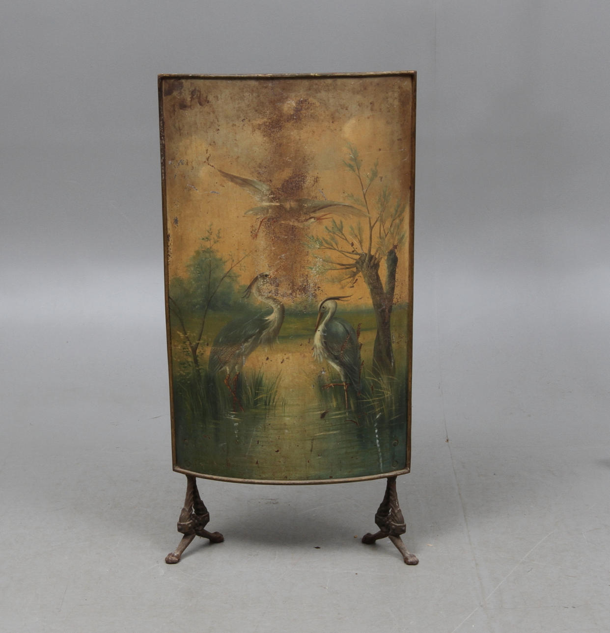 ELDSKÄRM, plåt, 18/1900-tal.