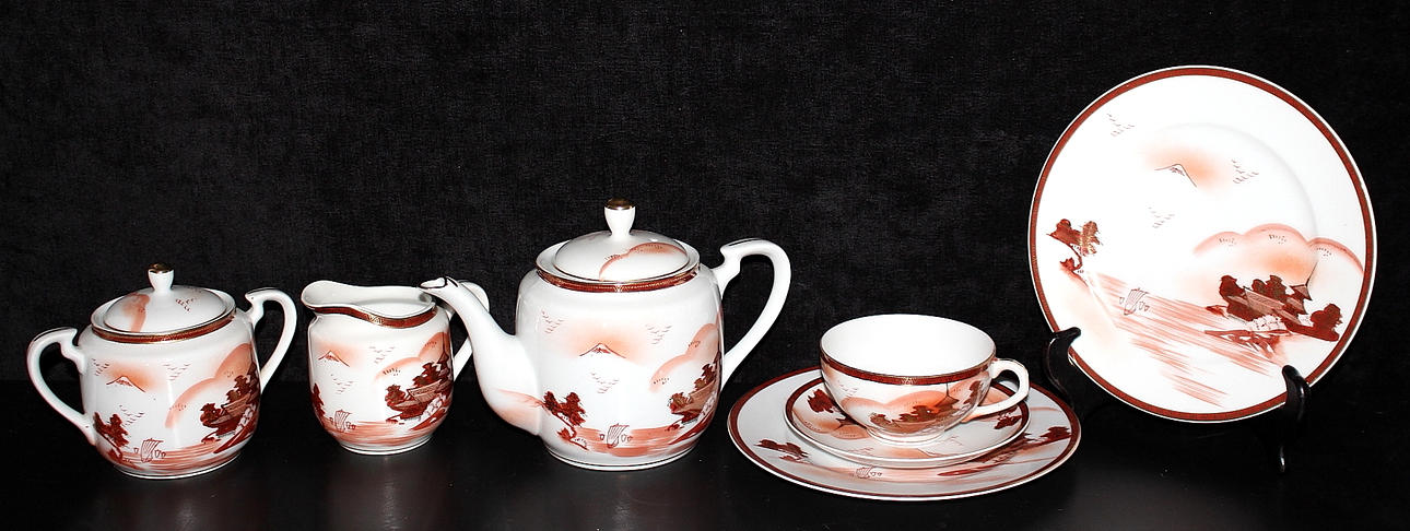 THESERVIS, porslin, 39 delar, Japan.