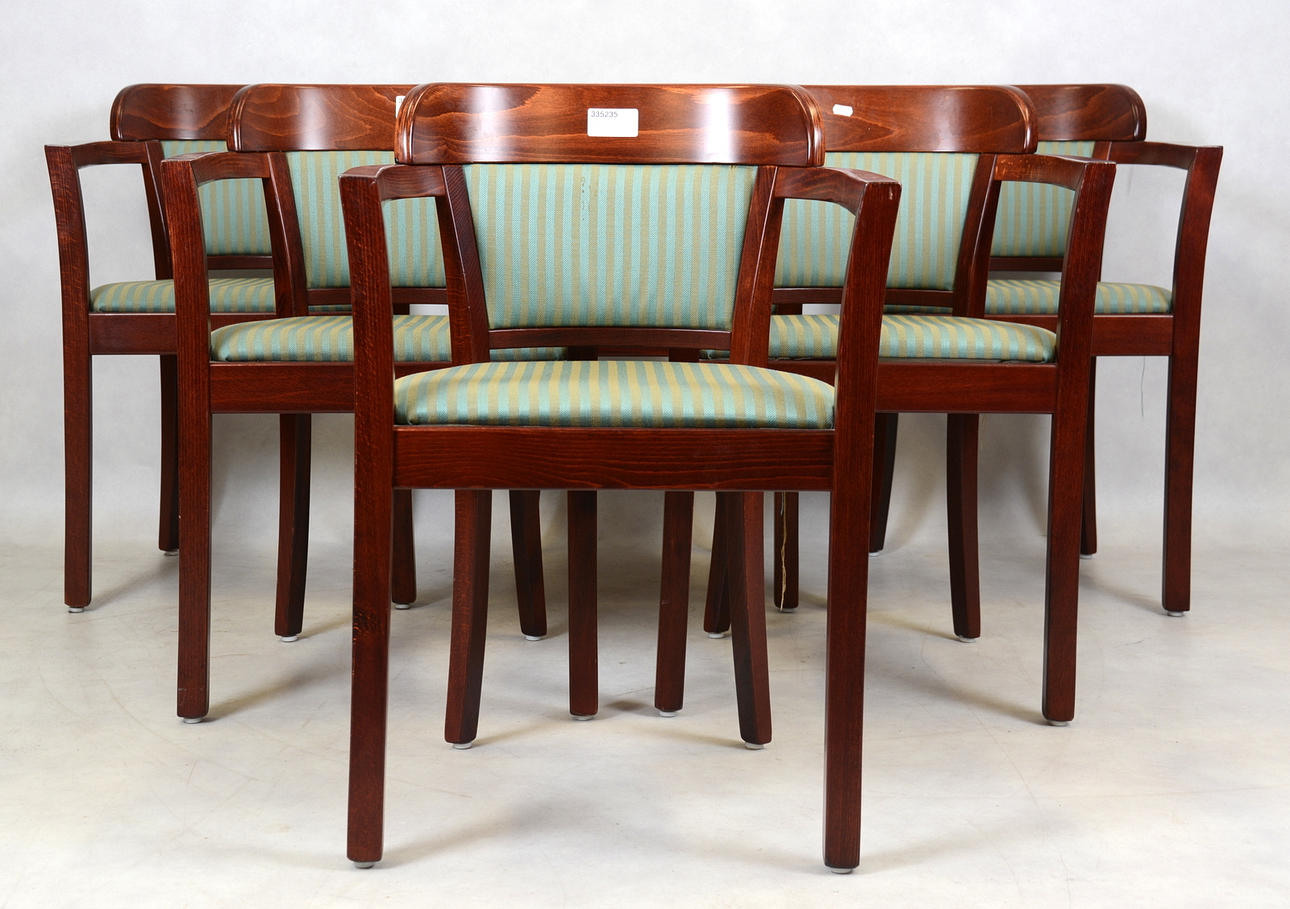 KARMSTOLAR, 6 stycken, modern tillverkning.