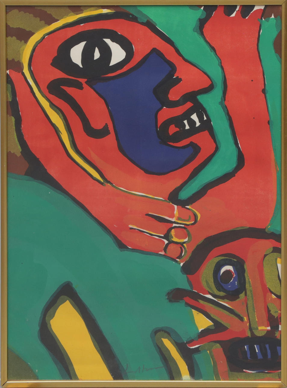 BENGT LINDSTRÖM. LITO, firmado.