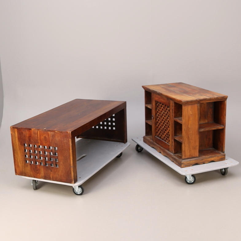 TV-BÄNK och SOFFBORD, Mexico, 2000-tal.